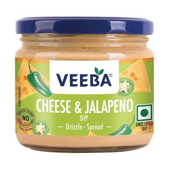 Veeba Dip Cheese And Jalapeno 